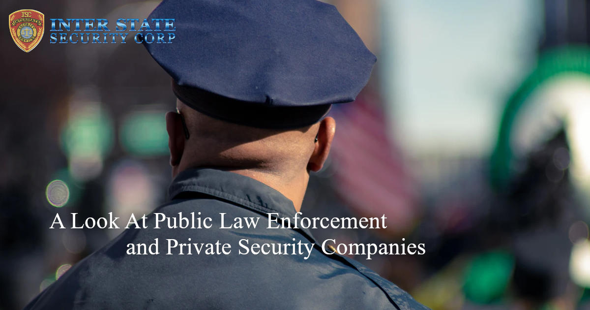 public law enforcement and private security