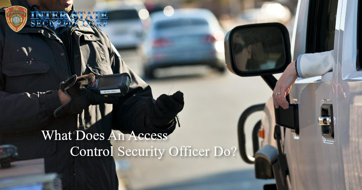 access control security officer